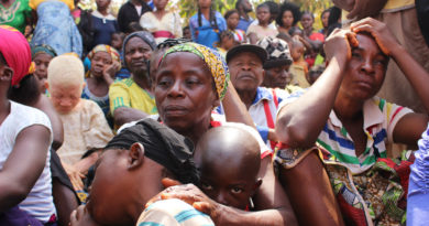 Des familles camerounaises ont trouvé refuge à Utanga, Obanliku, au Nigéria, après avoir fui l’insécurité dans les régions anglophones