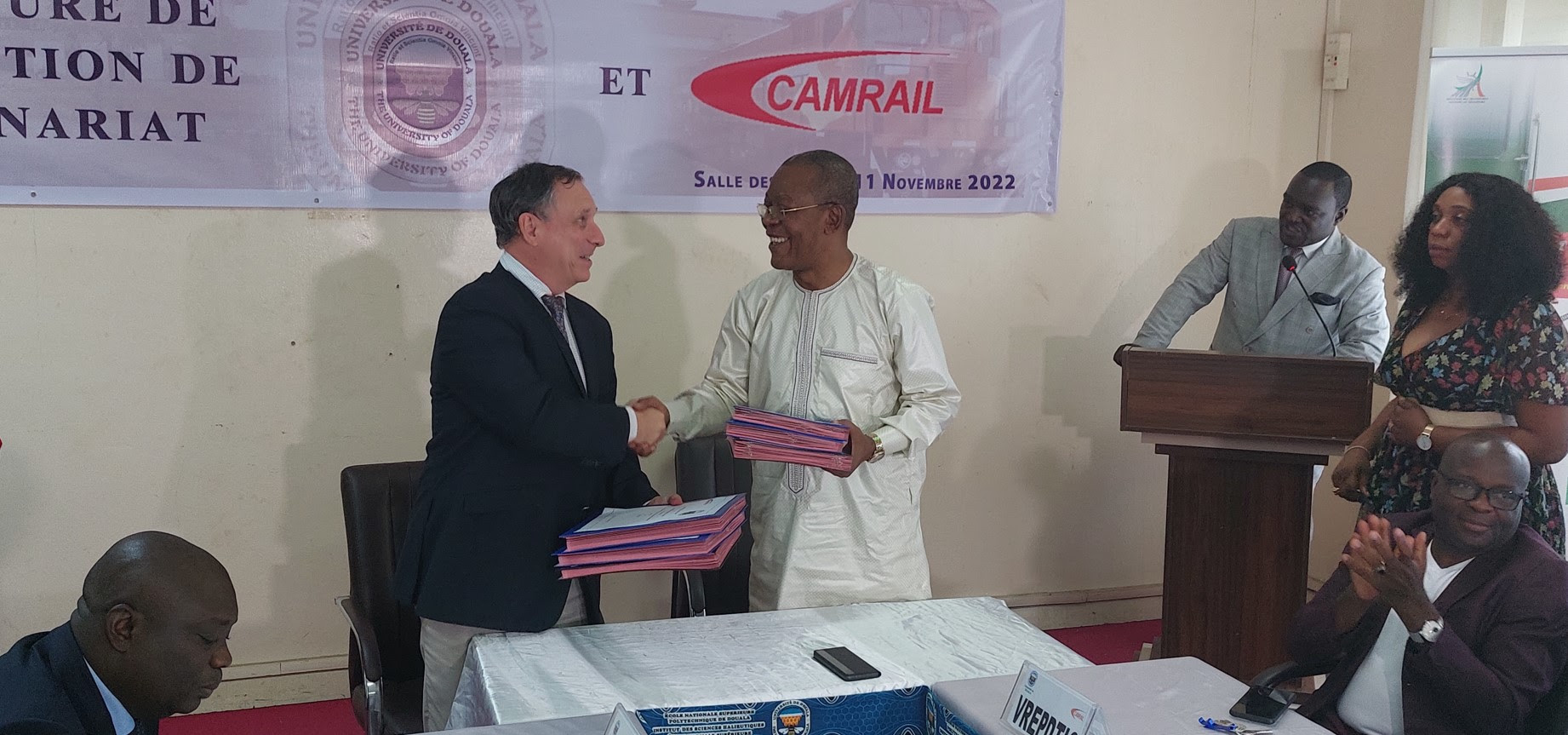 Professionnalisation des enseignements: l’Université de Douala sur de bons rails avec Camrail