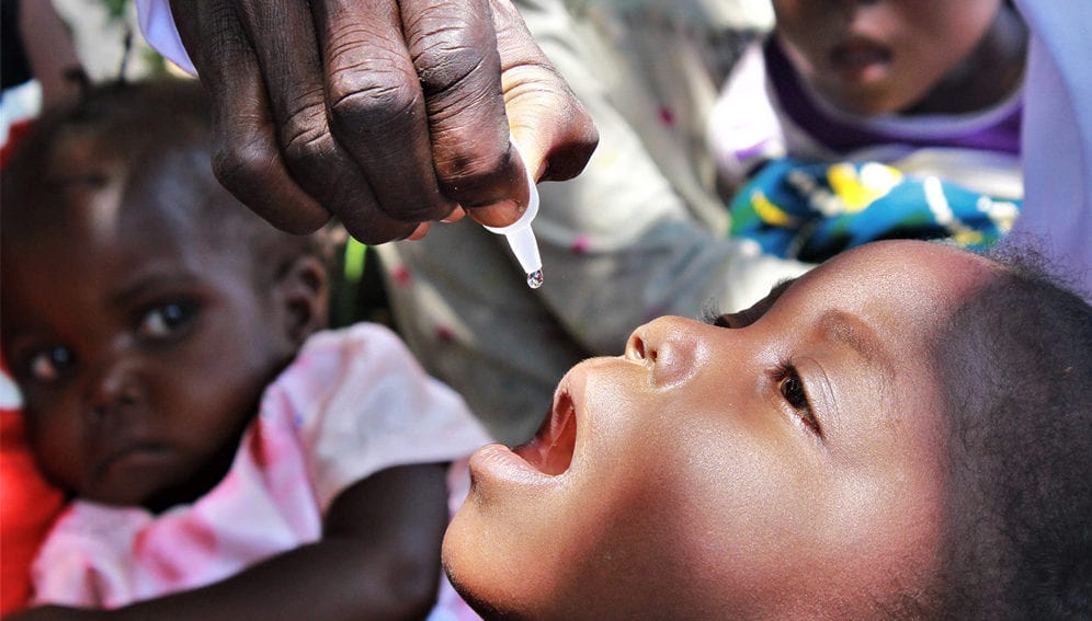 Poliomyélite: 2 millions d’enfants à immuniser au Cameroun