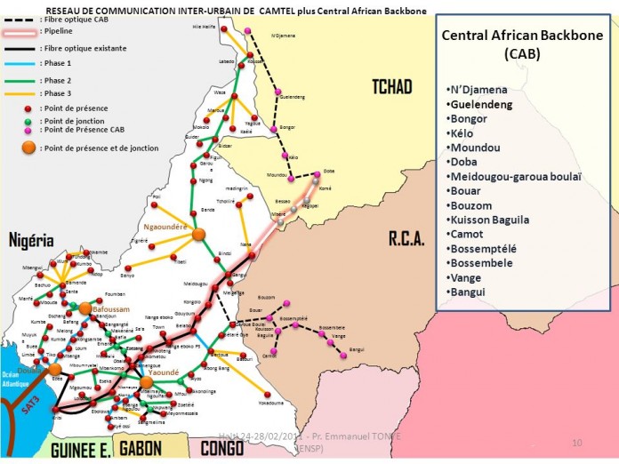 Inter-connectivité : le Cameroun au milieu de la toile