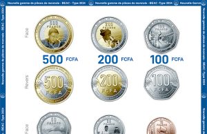 Zone CEMAC : une nouvelle gamme de pièces de monnaie «Type 2024»