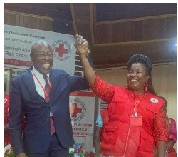 Croix – Rouge Camerounaise: nouveau bail de six ans pour Cécile AKAME MFOUMOU
