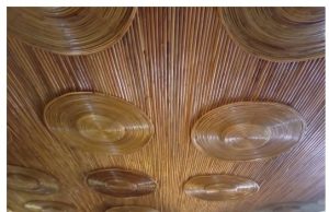 Construction écologique : le rotin s’invite aux plafonds