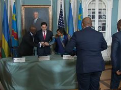 Un accord de paix « historique » entre la RDC et le Rwanda scellé à Washington, sur fond de fragilité de la situation sur le terrain